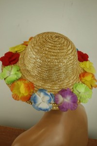 kapelusz słomka naturalna  rozm. 54-58 cm /  08386008