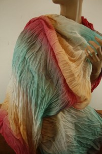 duży lekki szal GNC  00285584  bawełna wiskoza/ 70x200 cm  