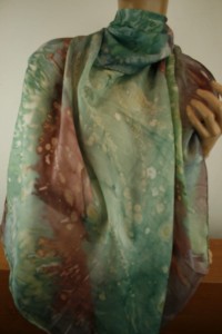 jedwabna apaszka  90x90 cm / 0407403