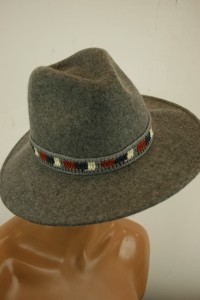 kapelusz damski wełniany filcowy /  r.54-58 cm  /  LUNA ITALIA /  07809903