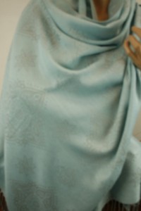 szal  duży żakardowy cieplejszy przejściowy MJW  0022062