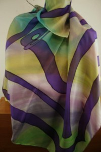 jedwabna apaszka  90x90 cm 040780079