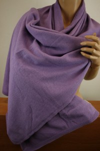 włoski szal kaszmir z wełną w etui  ITALIA 0032011