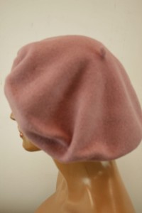 Beret duża średnica 12 cali  100% wełna 0042210