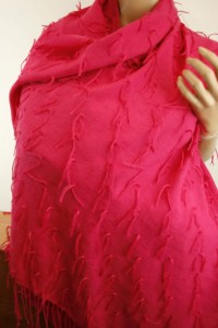 duży szal wełniany 100% wełna szlachetny cienka wełna  023659