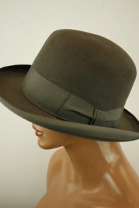 ekskluzywny melonik sierściowy z podszewką r.53-54/ 7600009