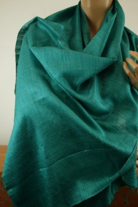  duży szal jedwabny  szantung  ITALIA 60x180 cm  03626065