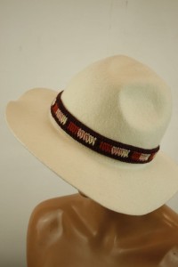 kapelusz damski wełniany filcowy /  r.56-59 cm  /  LUNA ITALIA /  07809901