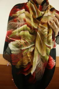 duża chusta bawełniana 100x100 cm   70815240