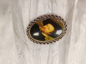 sprzączka, zapinka do apaszki ,gawroszki ,szala 0974017