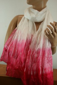 szalik jedwabny  0024448 GNC jedwab naturalny