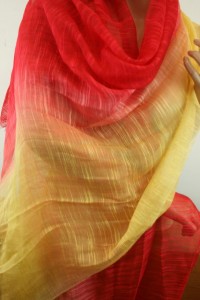 szal JW 5826  jedwab/wis  mgiełka