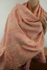 szal 100% wełna z kaszmiremwe wzory klasyczne  0527887 ITALIA