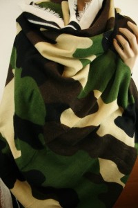 duży szal  we wzory  cieplejszy 04550670