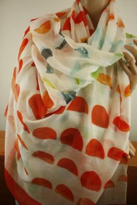 duży szal chusta lekki miękki  04562006 120x160 cm 