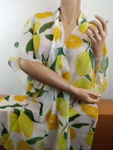 narzutka-tunika - kimono duże  r.uni   001247 , bawełna lekka