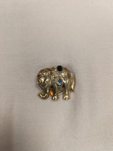zapinka do apaszki ,gawroszki ,szala /  0036705 słoń