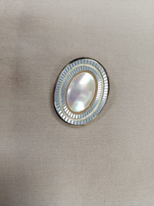 zapinka do apaszki ,gawroszki ,szala /  0036717 masa perłowa 