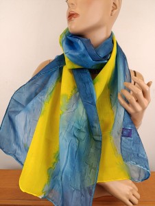 szal jedwabny  lekki szantung 2231060