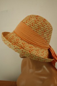 kapelusz do walizki rafia r.54-58 cm / 0277901 słomka naturalna !