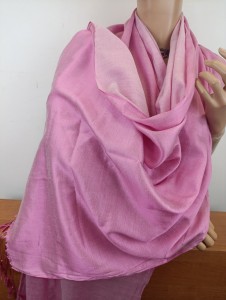 szal jedwabny mięsisty lekki 00458650