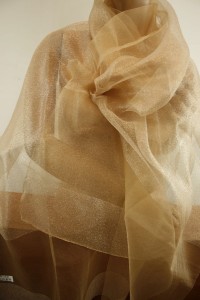 szal wieczorowy jedwabny  złoto 2 warstwy LD 037761 butikdominiki.pl 