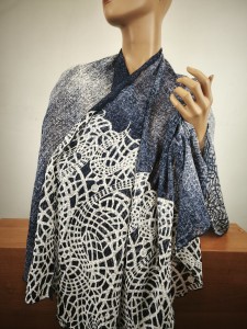 narzutka-ponczo lekkie lato wiosna  r.uni   001247 