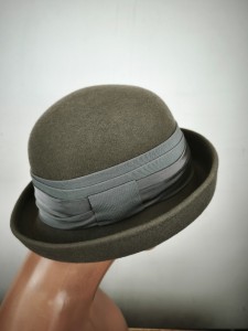 kapelusz damski filcowy roz.52-54,5 cm  / skoczów  PTR 904004 popiel mysi 