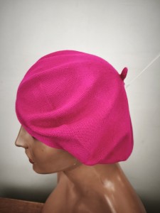 beret damski lekki  r.52-57/ MARTA 147460 fuksja