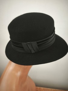 kapelusz filcowy czarny r.54-57 / 0003552