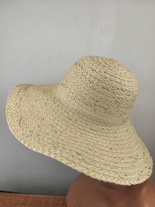 kapelusz do walizki naturalny   r.54-57 cm  /  253055 beż złoto