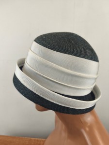 elegancki kapelusz letni słomka wenecka r.53-56 cm / 1169777 butikdominiki.pl 