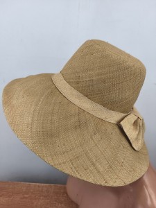 ultra lekki kapelusz do walizki słomka naturalna rafia   ITALIA  GIANNA  / 0074908/   r.55-58 cm / beż