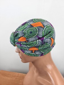  udrapowany turban miękki elastyczny  0088066 rozmiar uni