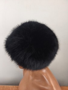 ultra lekka czapka futerko eko r.54-59 cm  /  0205091 kopka czarna