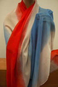 duży szal lekki wiskozowy  80x200 cm /  2199865 