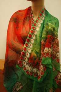 duży szal pareo 110x180 cm /  ITALIA 001091