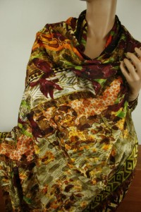 duży szal pareo 100x200 cm / 0010471