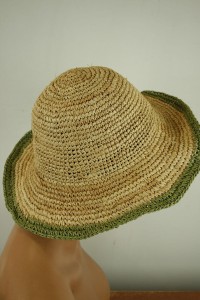 kapelusz do walizki rafia r.54-59 cm  / 02077303  butikdominiki.pl   
